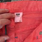Levi's Red Washed Vintage Jean Shorts Made In Mexico 30x5" Size 10 Photo 4