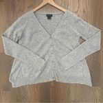 Philosophy Dane Lewis Cashmere Cardigan in Heather Grey Size Small Photo 4