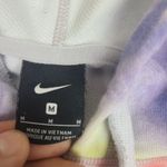 Nike Dri-FIT Get Fit Hoodie Womens Size Medium Purple Pulse Tie-Dye Cropped Photo 1