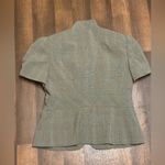 Nine West Black and White Plaid Blazer Photo 3