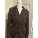Bagatelle Collection Women's Brown Linen Blend Cinched Waist Blazer XS Size undefined Photo 1