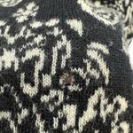 Leifsdottir Ruffle Neck Sleeveless Wool Cashmere Sweater Dress XS Black Photo 12