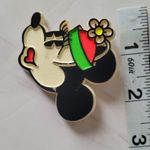 Disney Vintage Minnie Head Plastic Brooch Pin Photo 3