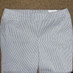 Chico's Chico’s So Slimming 360 Brigitte Slim Ankle Pant Icon Stripe Blue 20 Photo 5