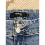 Hudson  Women’s Icy Blue Button Back Pockets Jeans, size 12, H0524-01 Photo 3