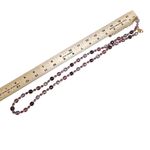 Joan Rivers Amethyst Purple Faceted Glass Bead Necklace Photo 7