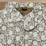 Ryu  Floral Lace Button Up Coat Women’s Medium Photo 1