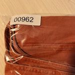 Chloe & Katie M Overall Sleeveless Dress Linen Blend Rust Boho Festival Western Orange Size M Photo 10