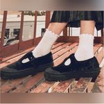 Vans  Crushed Velvet Mary Janes Black Size 8 Photo 7