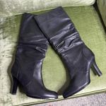 Sofft Belfast Slouchy Boot Leather Tall Boots Size 9.5 Black Photo 2