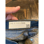 Rag and Bone Ray Bone Women's 25 Denim Blue Jean Shorts Summer Distressed Costal Cowgirl Core Photo 1