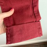 GJG Denim  Maroon Cropped Jeans Photo 5