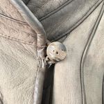 Vintage Max Harder made in West Germany brown lambskin coat women's 38 / 8 Photo 5