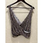 Free People  Summer Bloom‎ Your Twisted Tank Top Women's Size Small Boho Floral Photo 1