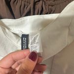 H&M White Denim Dress Photo 2