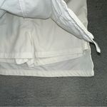 Pelle P Sports Shorts Women's Medium White Short Side Slit Embroidered Skort Photo 13