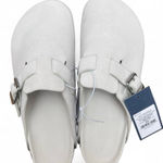 Universal Threads NWT Universal Thread Betsy Clog Mule Flats Women’s 8.5 Light Gray Slip-On Shoes Photo 0