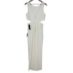 Lulus Moments To Remember White Sleeveless Wide Photo 10