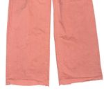 OAT New York High Rise Wide Leg Jeans Dusty Rose Raw Hem Women’s 12 / 31 Pink Photo 5