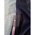 Weekend Basler womens medium black pink track jacket shoulder pads Photo 9