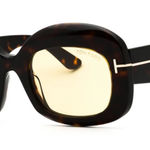 Tom Ford  Sunglasses FT1219 52E Dark Havana/Brown Photo 0