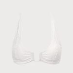 BERLOOK White Jacquard U Photo 3