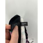 EXPRESS Skort Womens 4 Floral Faux Wrap Mini Skirt Shorts Black Pink Mid Rise Photo 5