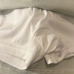 Mario Serrani  Light Green and White Striped Skort, Size XL Photo 7