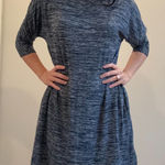 Wilfred Aritzia  Free Tunic Oversized T-Shirt Dress XS - Blue Marl Photo 0