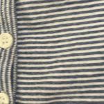 Brandy Melville  Blue & White Striped Tee Photo 2