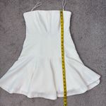 Cinq A Sept Arleen Strapless Mini Dress Ivory 4‎ White Photo 13