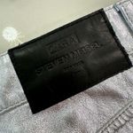 ZARA  Steven Meisel Metallic Leather Jeans Photo 3