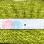 Free People  Beach Green Button Closure Cardigan XS Photo 6