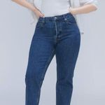 Everlane The Curvy ’90s Cheeky  Deep Atlantic Blue Jeans Women’s 25R Photo 0