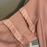 Current Air pink gathered long sleeve blouse Photo 3