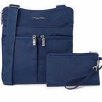 Baggallini Horizon Crossbody Bag Pacific Blue Adjustable Unisex Medium Photo 2