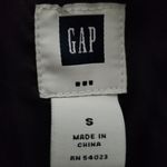 Gap VINTAGE Y2K  FAUX FUR TRIM HOOD PUFFER COAT BLACK S 2006 Photo 12