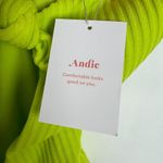 ANDIE NWT  Swim The Santorini One Piece Swimsuit Ribbed Terry Neon Size XS NEW Photo 8