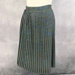 Leslie Fay Vintage 50s Skirt Suit Size 14 Pleated Dacron Timeless Daywear Office Photo 9