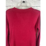 Echo NWT Red Lightweight Bamboo Blend Tunic Casual Sweater Size Medium Photo 5