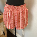 Knox Rose Aztec Pattern Elastic Shorts Photo 2