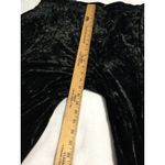 Jessica Simpson  BlackVelvetJogger Pants PlusSize 4X Crushed Velour Elastic Waist Photo 5