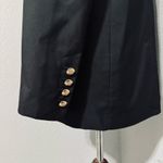 ZARA  Bloggers Fav Black Double Breasted Lapel Collar Shoulder Pads Blazer Size M Photo 7