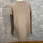 Blu Pepper  Colorblock Long Sleeve Sweater Dress Photo 4