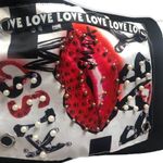 Teenbell Sleeveless Graphic Print Pearl Crop Top Photo 2