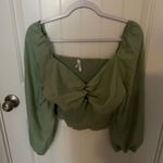 Live 4 Truth Pale Green Long Sleeve  Crop Top Photo 0