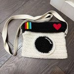 Vintage 2000s Y2K Handmade Instagram App Crossbody Purse Photo 0