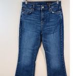 AG Adriano Goldschmied Womens Jeans Blue Denim Farrah Boot Crop High Rise Fit 28 Photo 4