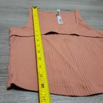 Victoria's Secret Victoria Sport Cutout Crop Tank Top Size Small Dark Coral Photo 4