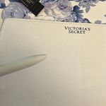 Victoria's Secret Victoria’s Secret: White with blue floral tote bag- summer/beach/vacation Photo 1